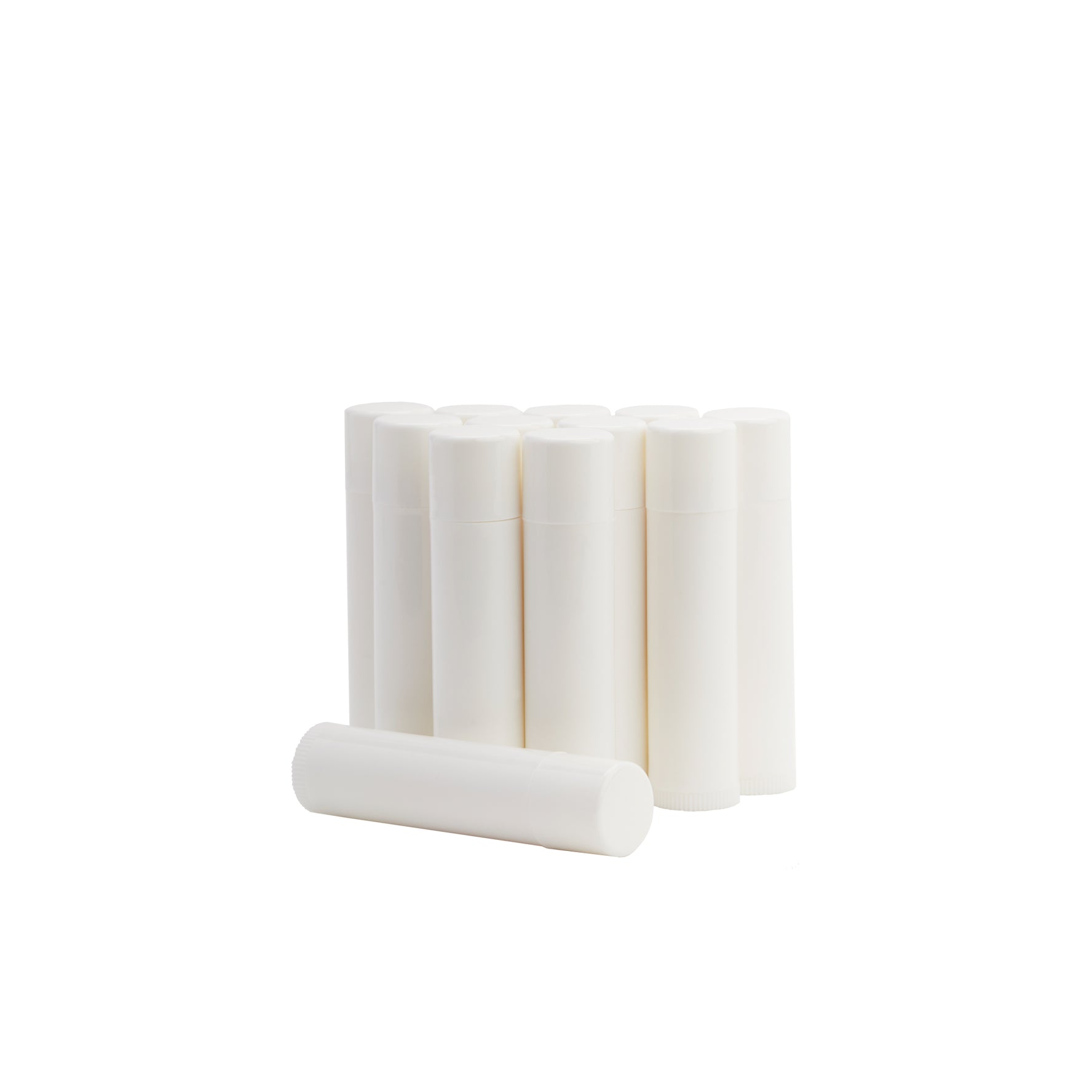 12 Pack of Un Branded Coconut Sea Salt Lip Balm