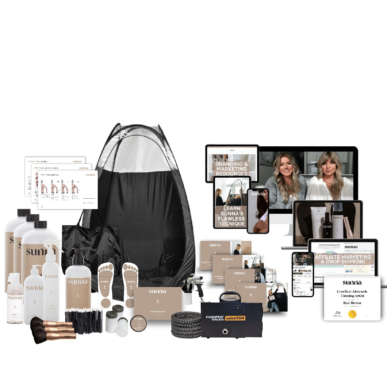 Empire SunnaTan & SunnaSmile Starter Package + Online Courses
