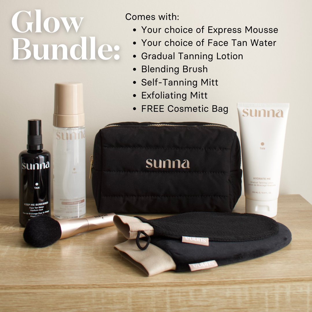 Glow Bundle + FREE Cosmetic Bag