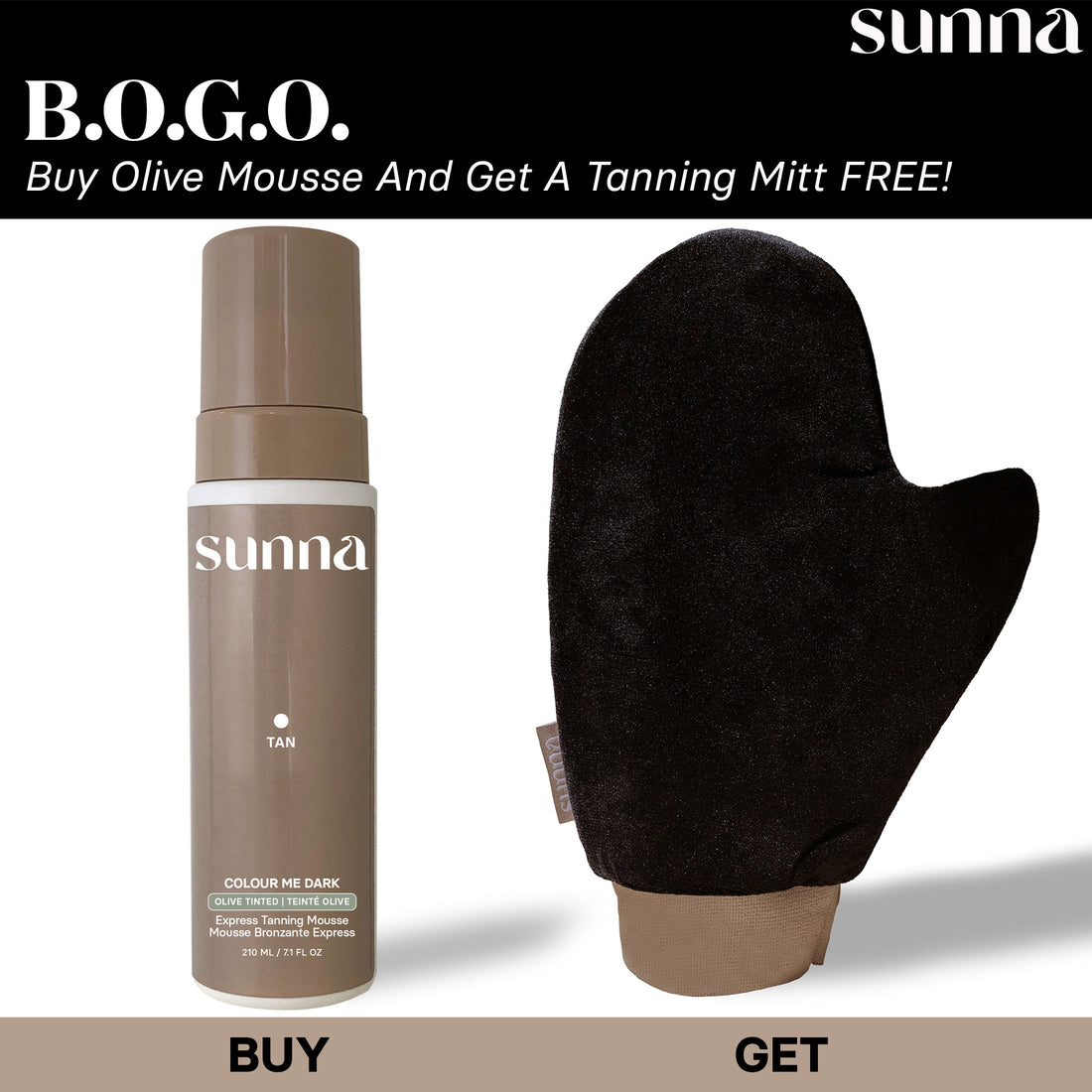 COLOUR ME DARK EXPRESS TANNING MOUSSE - OLIVE 210ML