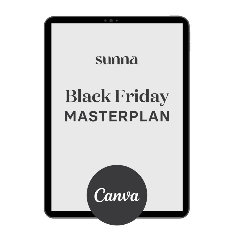 Black Friday Master Plan and Digital Collection 2022